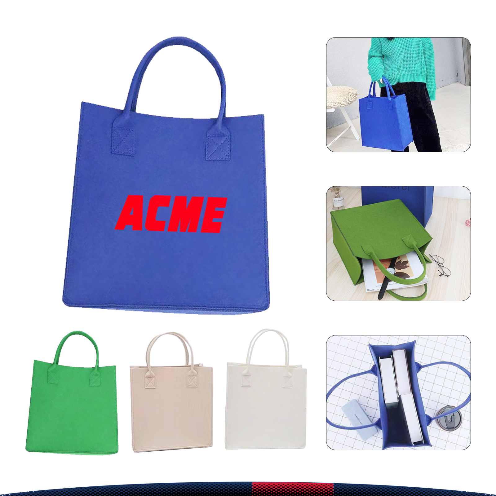 Commuter Felt Handbag 4