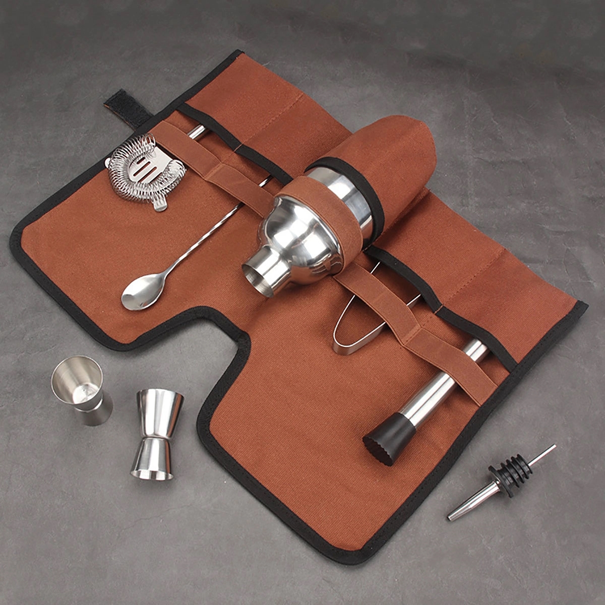 Canvas Travel Bartender Kit Bag 4