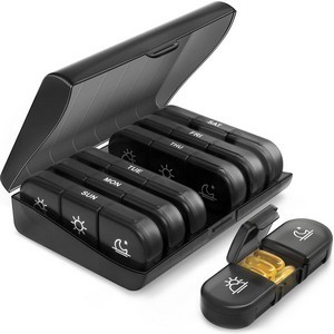 7 Day Pill Box With 21 Compartments 9