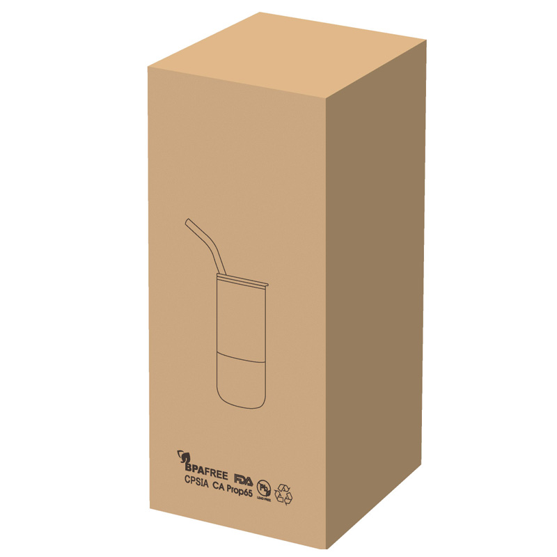 16oz. Stainless Steel Tumbler with Silicone Straw 5