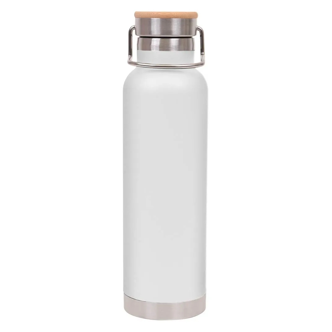 Insulated Metal Sports Bottle with Handle and Leak Proof Lid 9