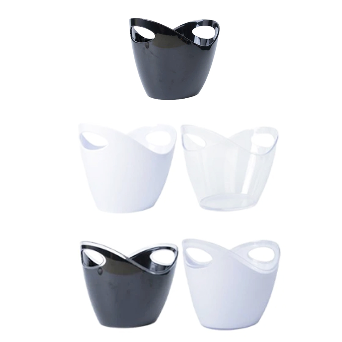 Acrylic Beverage Ice Bucket with Parties and Bars 5