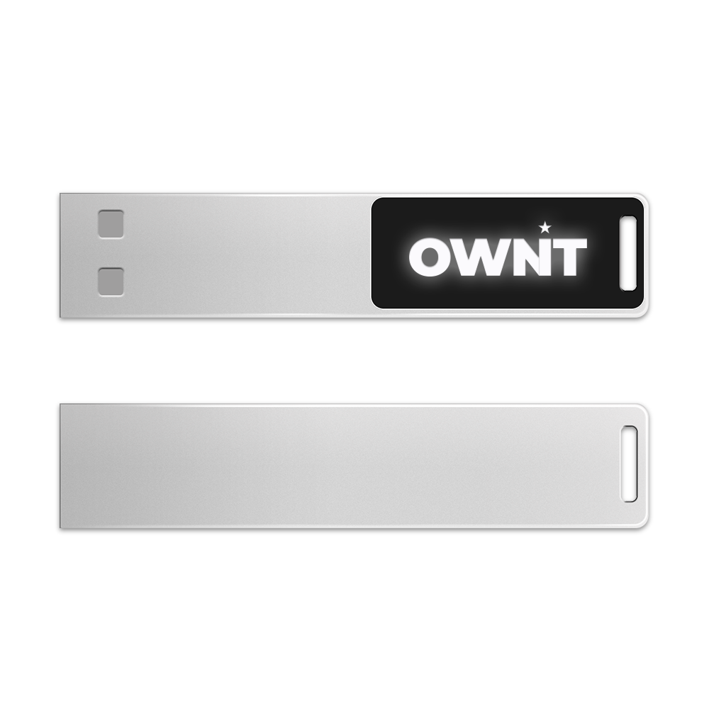 DePaul Light-Up USB Flash Drive 8