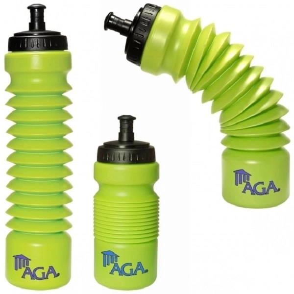 28 0z.Accordion Collapsible Promotional Water Bottle 6