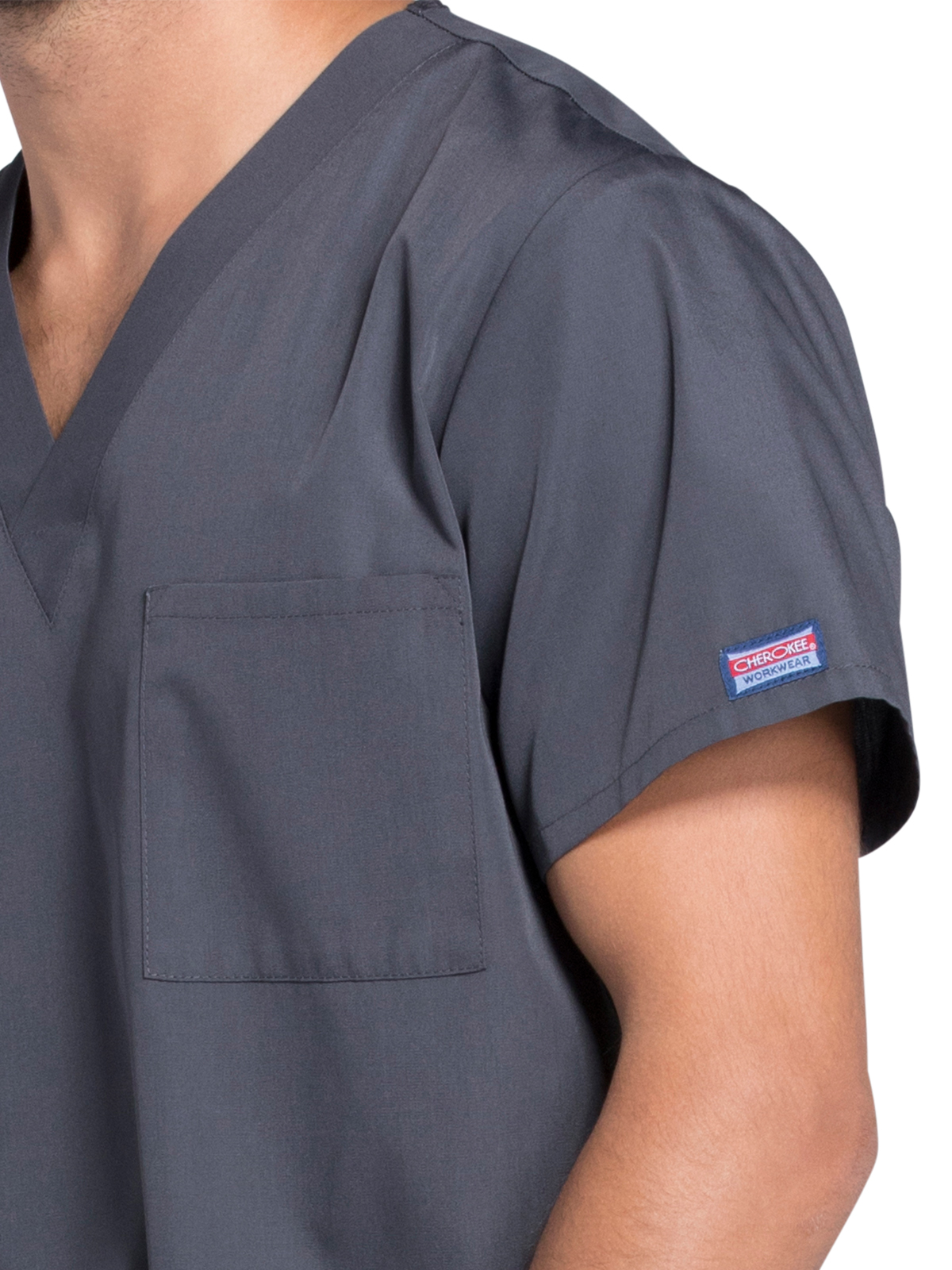 Cherokee - Workwear Originals - Unisex 3-Pocket V-Neck Top 9