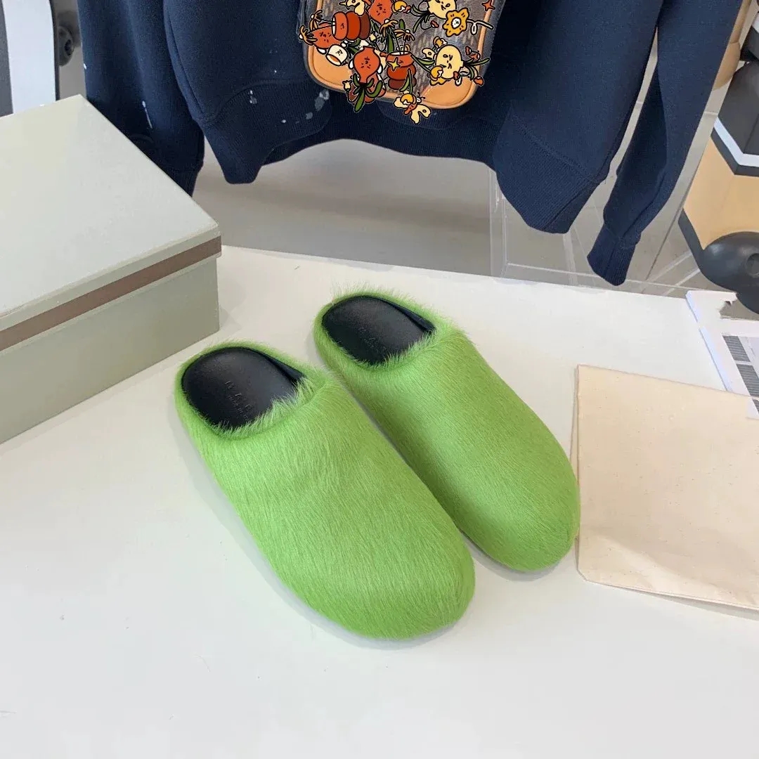 Custom Horse Fur Clogs 8