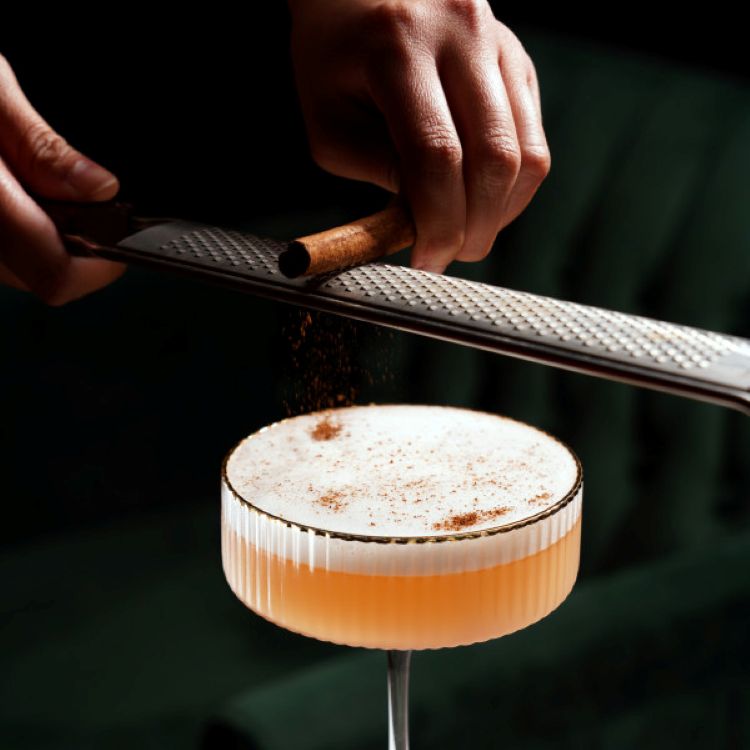 Viski® Acacia Citrus Grater 7