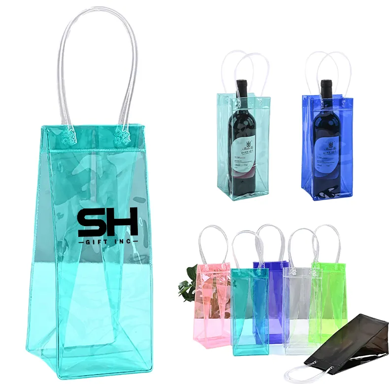 PVC Tote Bag For Wine 6