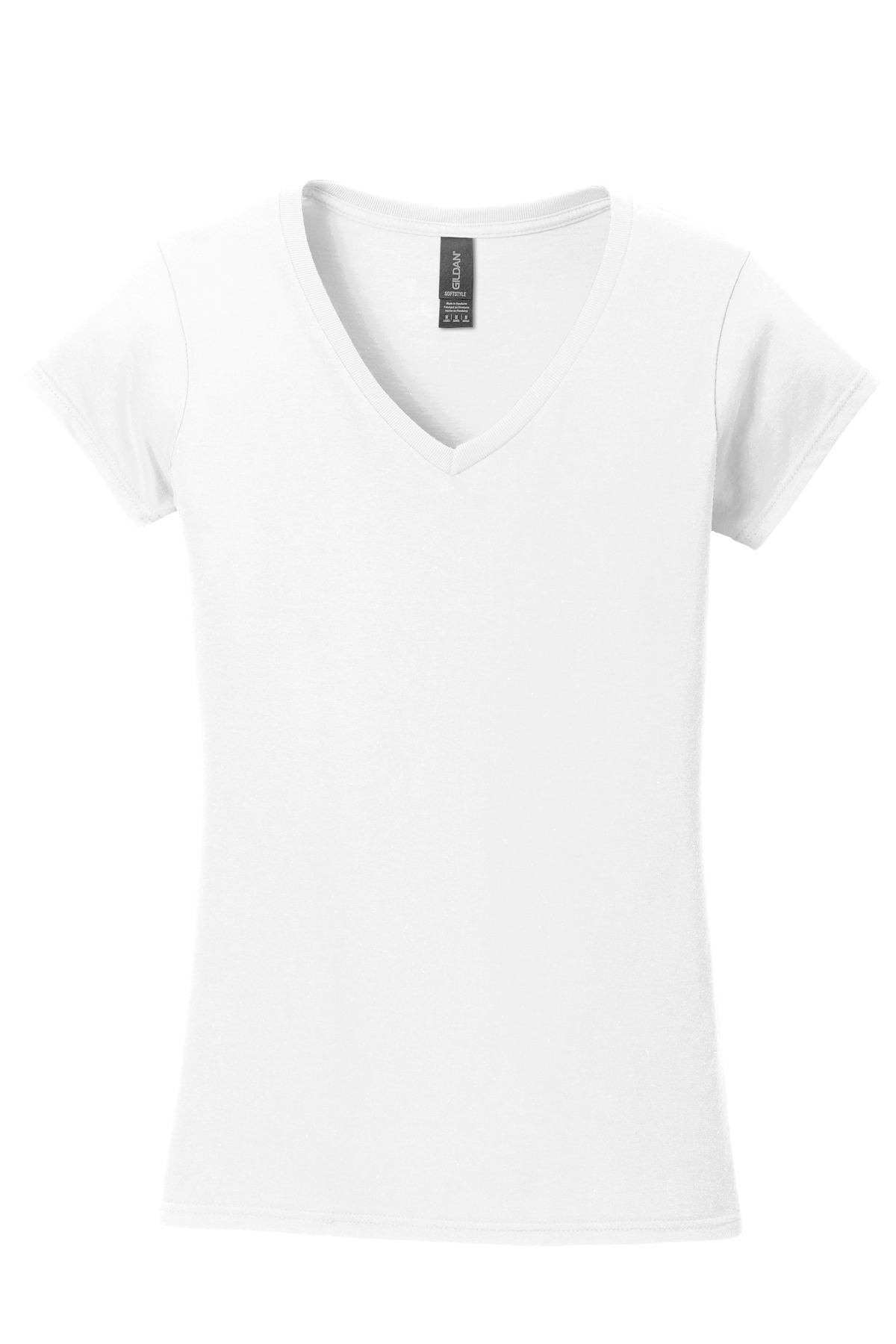 Gildan® Softstyle Women's Fit V-Neck T-Shirt 14
