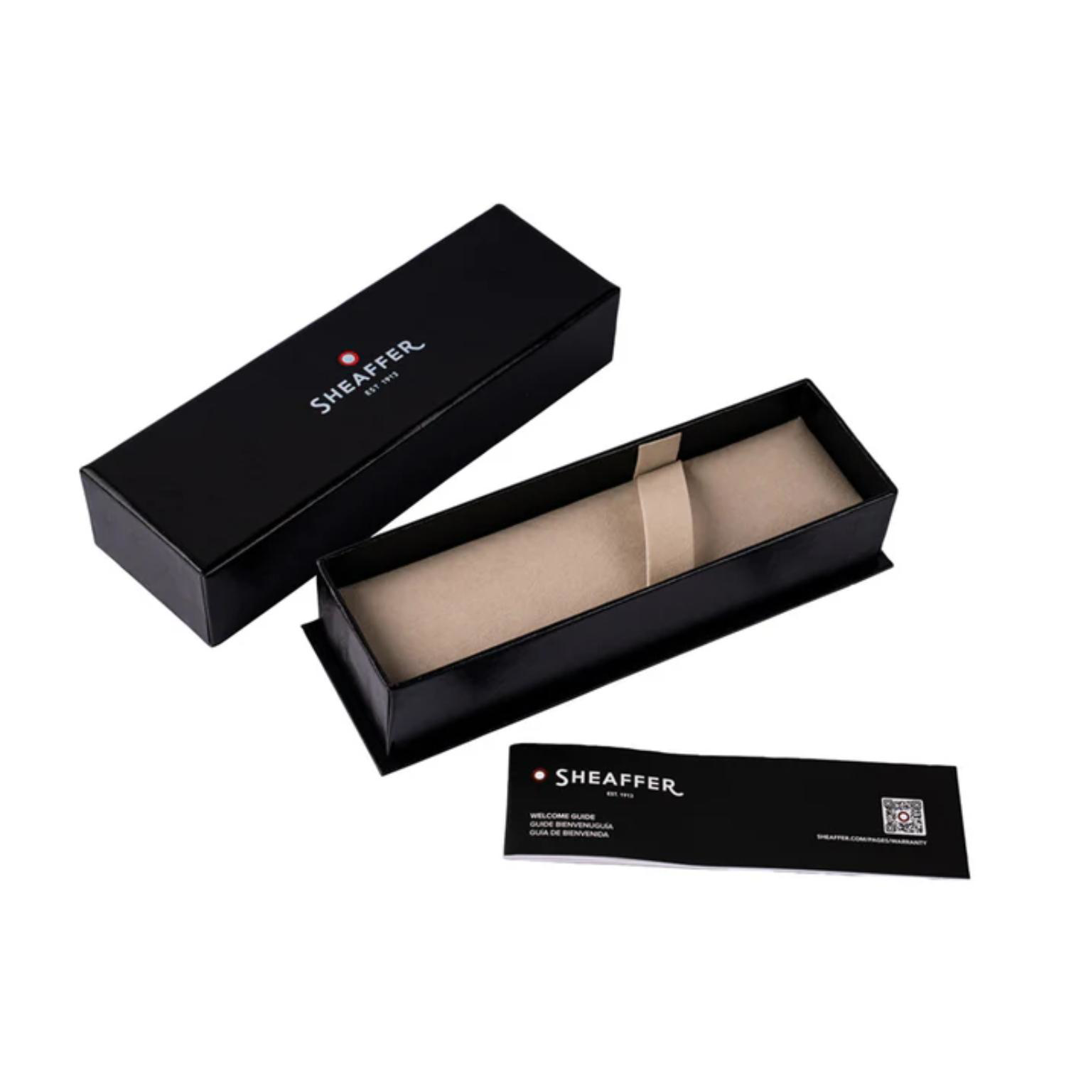 SHEAFFER® Sentinel 323 Brushed Chrome Executive Ballpoint Pen w/ Gift Box 4