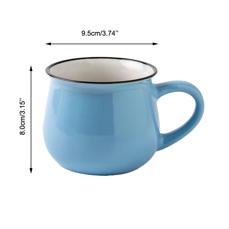 Creative 11 oz. Advertising Ceramic Mugs for Milk Juice 3