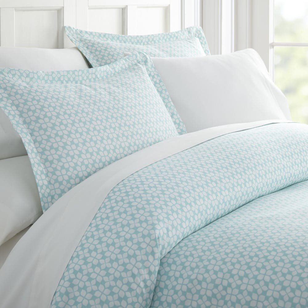 Duvet Cover Sets - Blue Star Queen 3 Piece, promotional household item with logo imprint 2