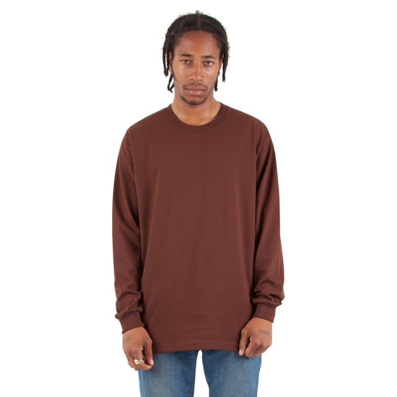 Shaka Wear Adult Max Heavyweight Long-Sleeve T-Shirt 3