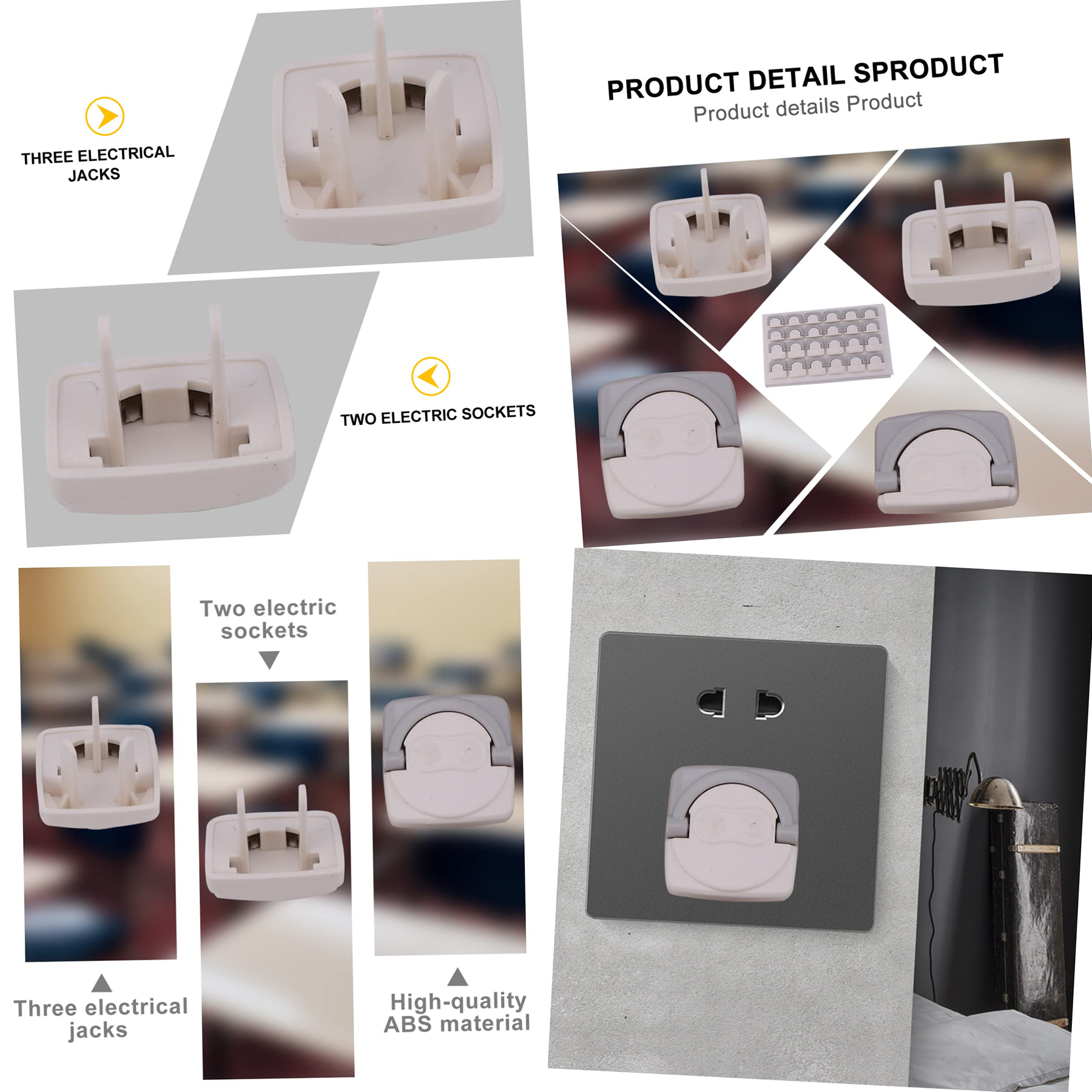 24pcs Socket Protection Plug