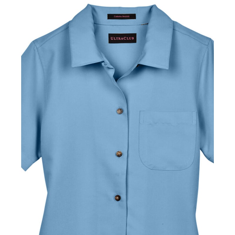 UltraClub Ladies' Cabana Breeze Camp Shirt 19