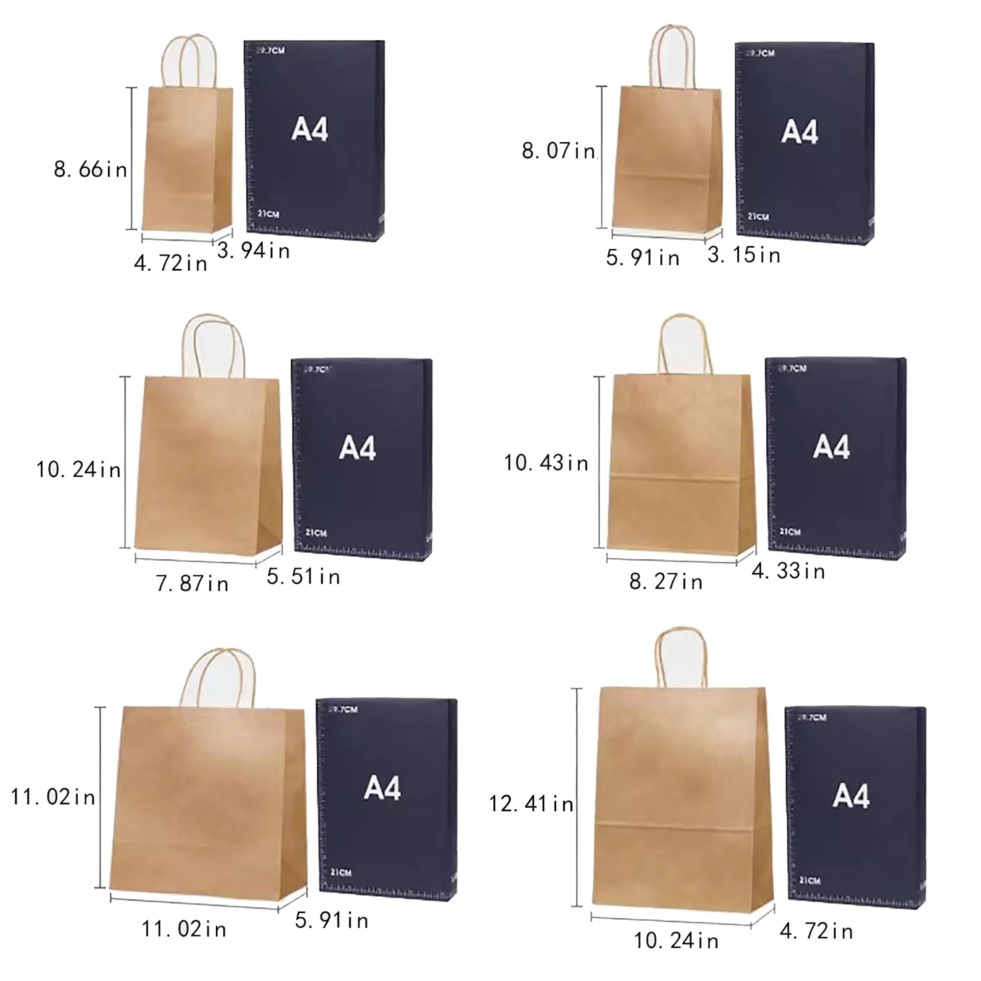 Custom Sizes Paper Bags 8