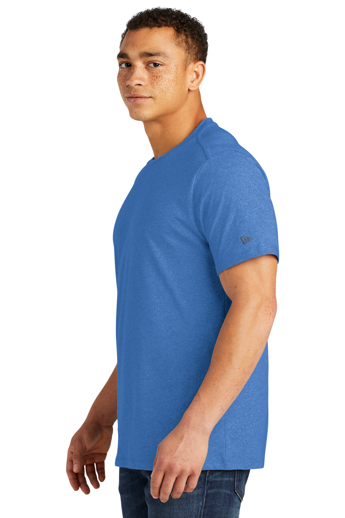 New Era Heritage Blend Crew Tee. NEA100 113