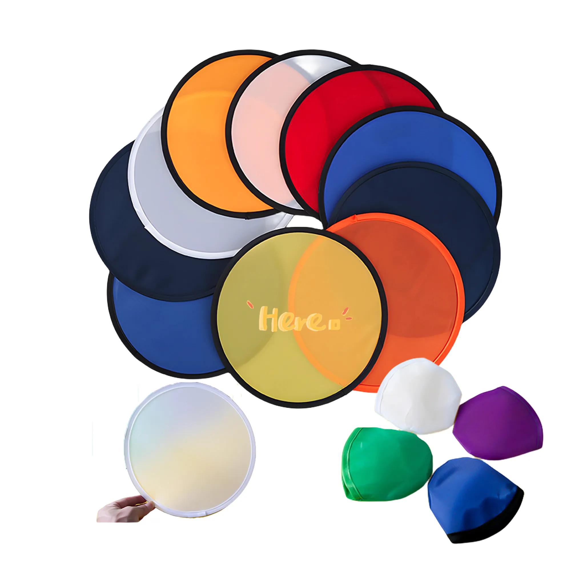 10" Full Color Foldable Flyer with Pouch