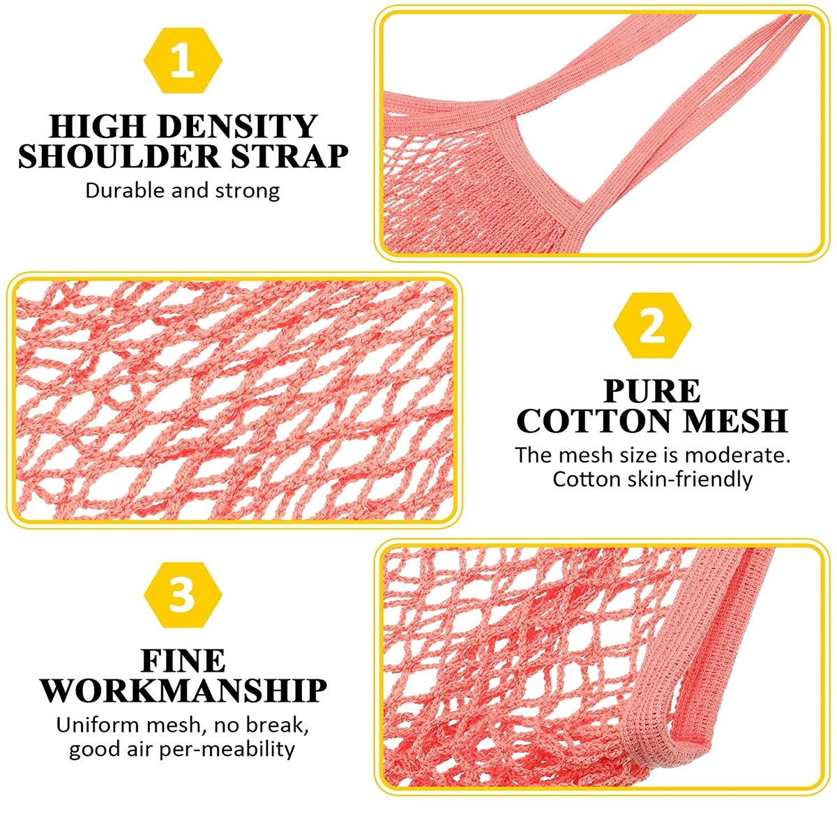 Reusable Mesh Grocery Bags 4
