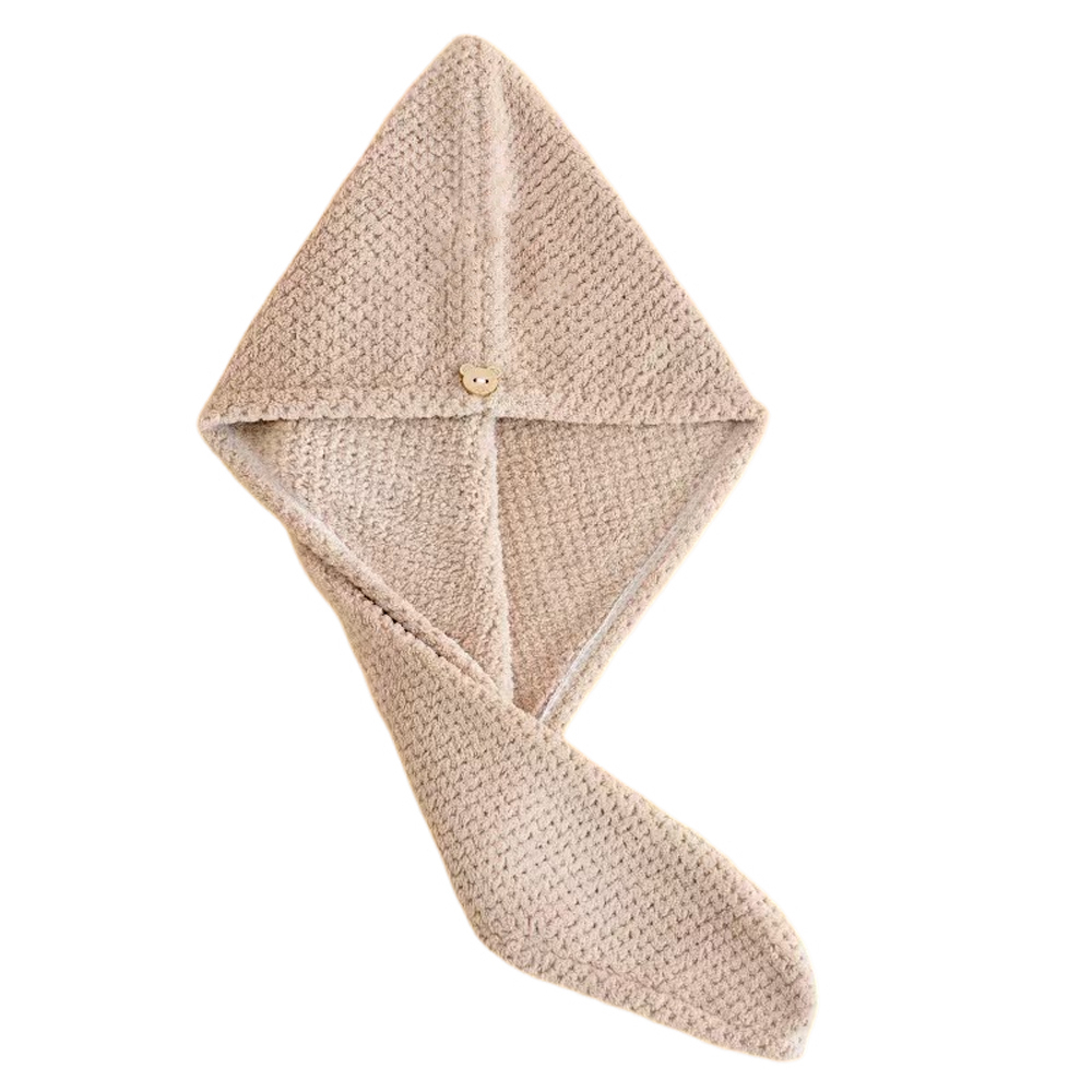 Breathable Salon Turban with Grid Weave 2