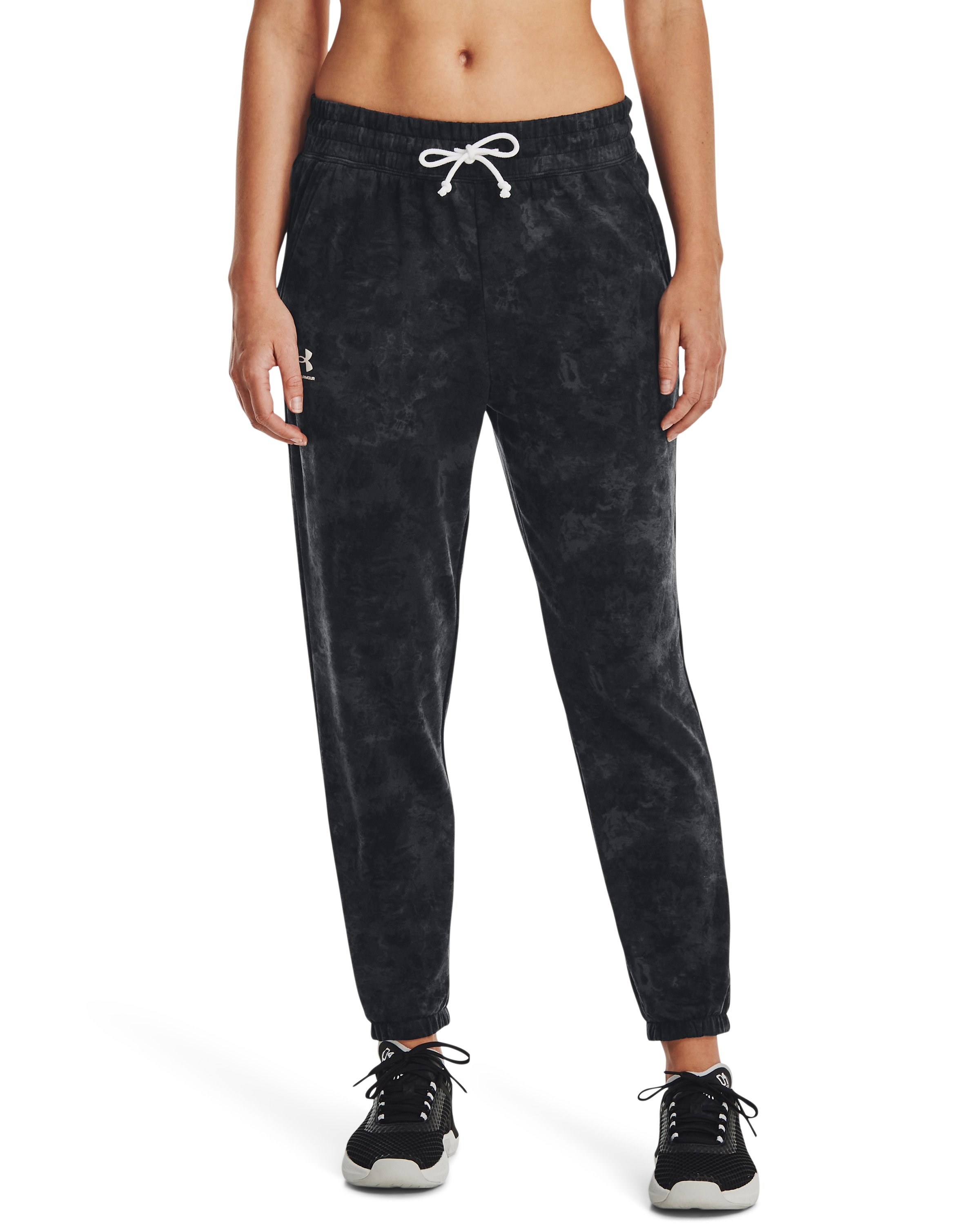 Women's UA Rival Terry Printed Joggers  2