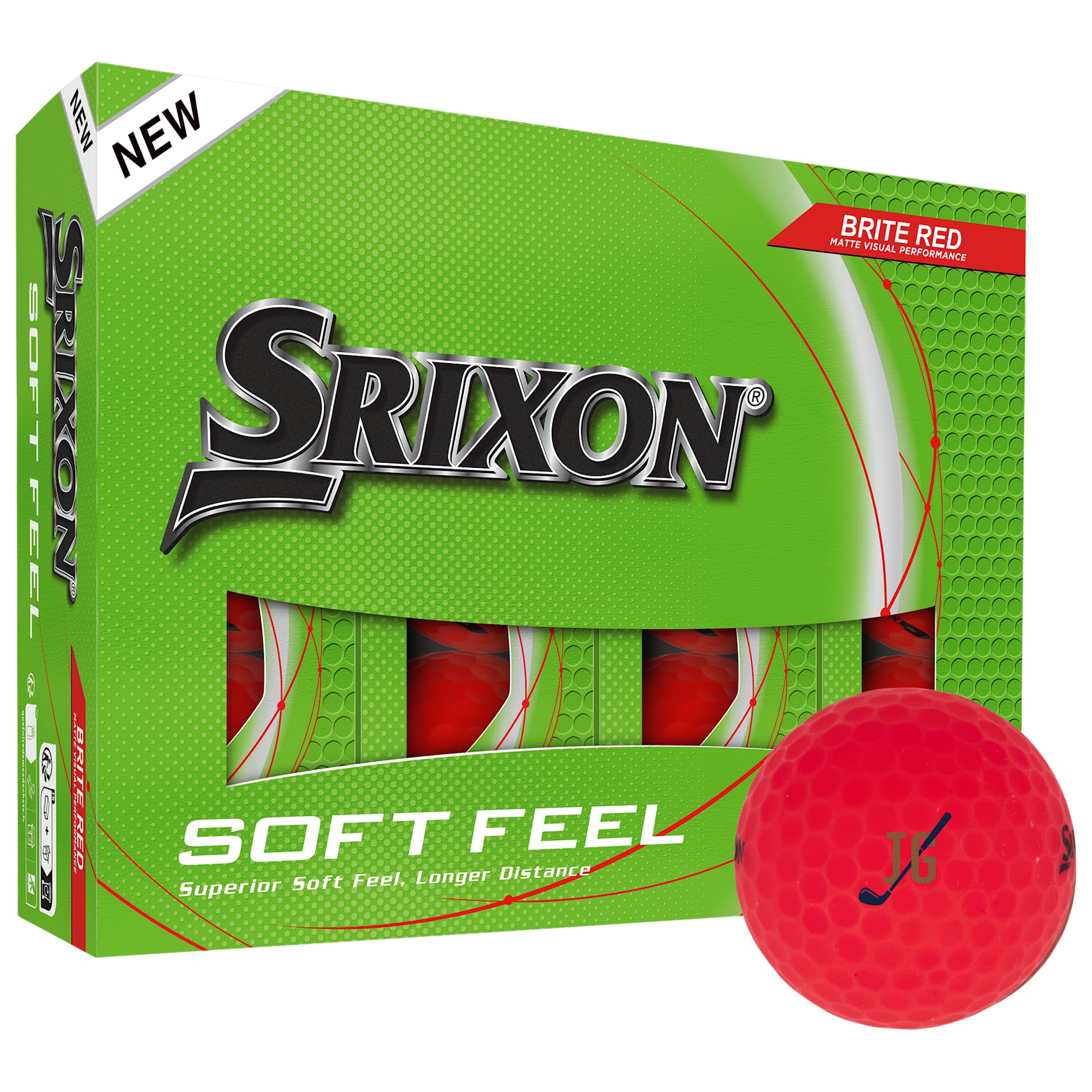 Srixon Soft Feel BRITE Golf Balls - 12 Pack 85