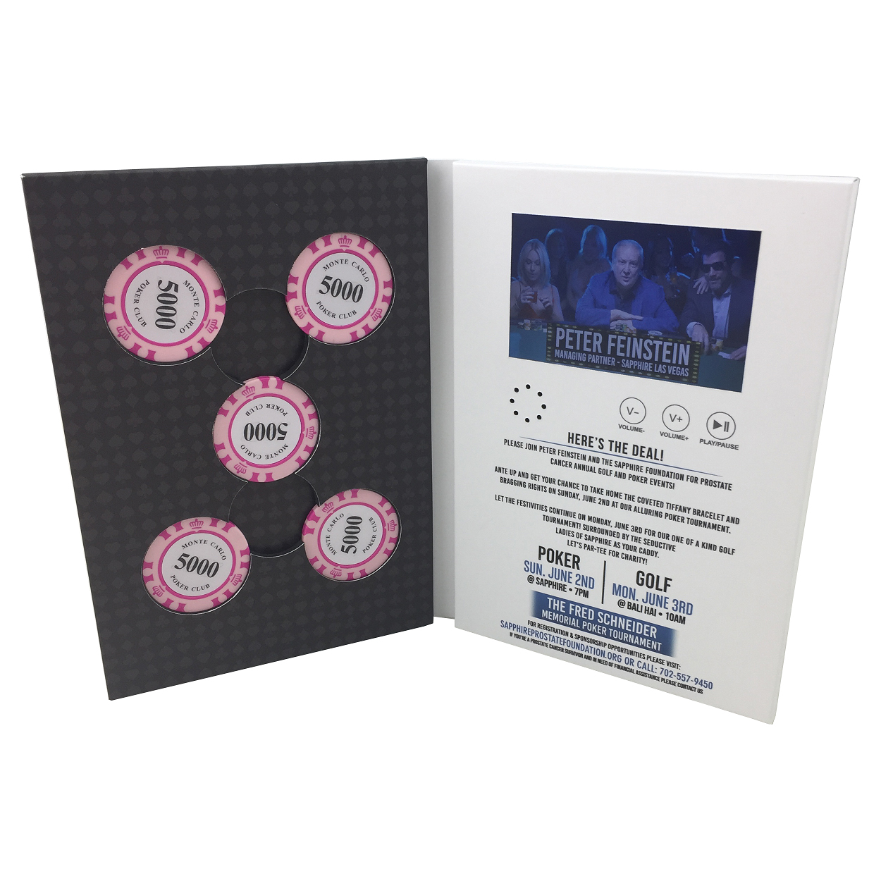 VidU 4.0" HD High Definition Video Mailer And Brochure With Full Color Printing 5