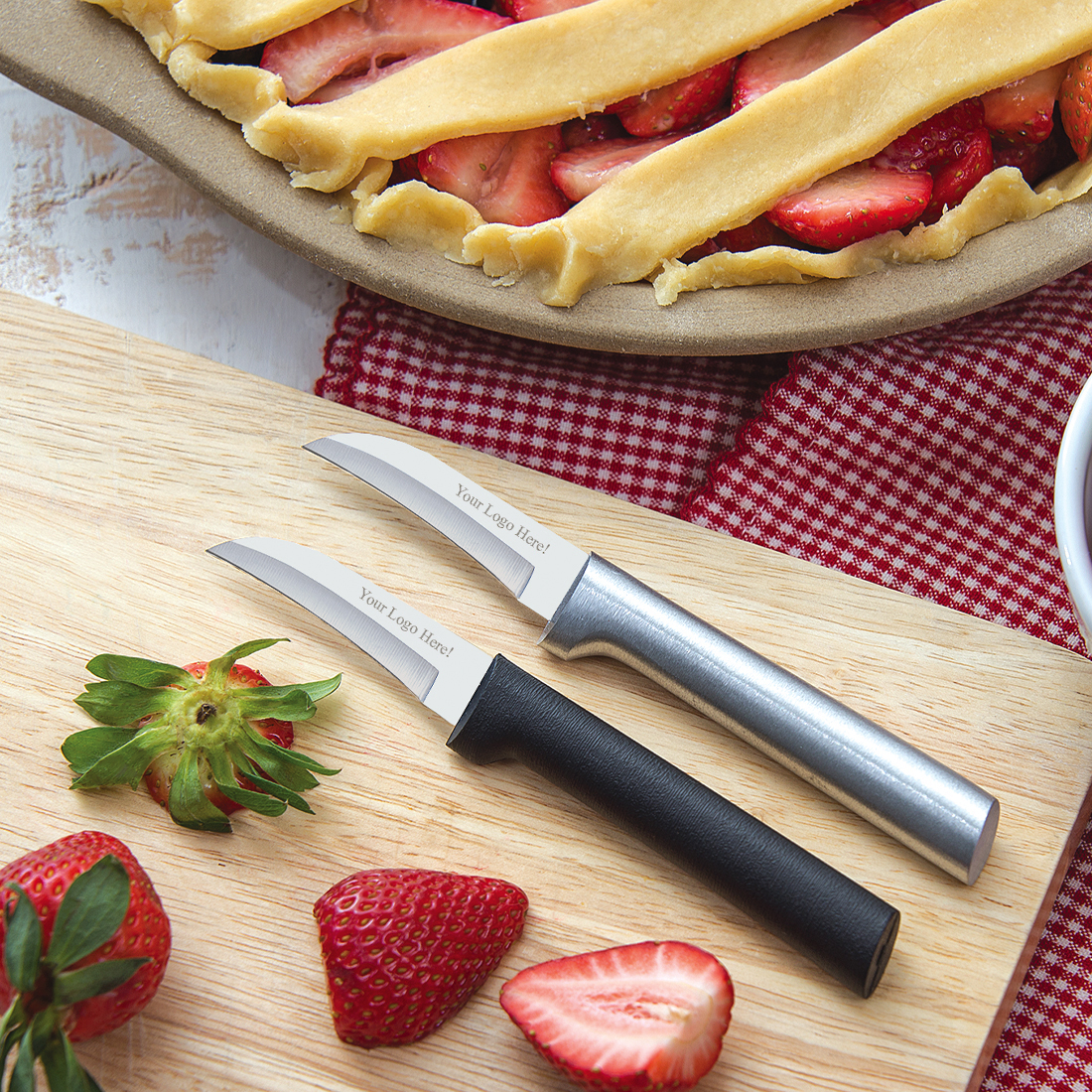 Granny Paring Knife w/Black Handle 2
