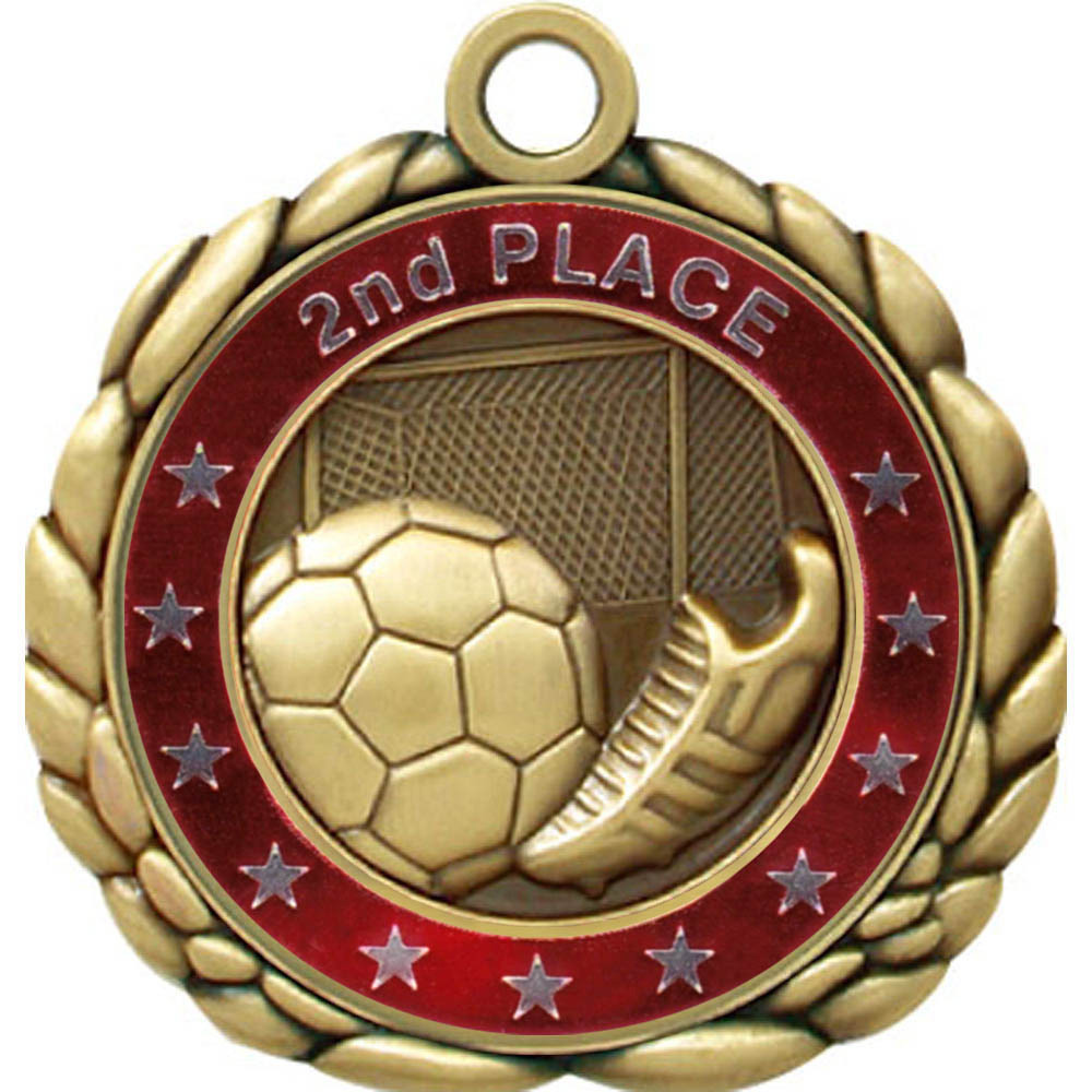 Soccer QCM Medallion (2-1/2") 12