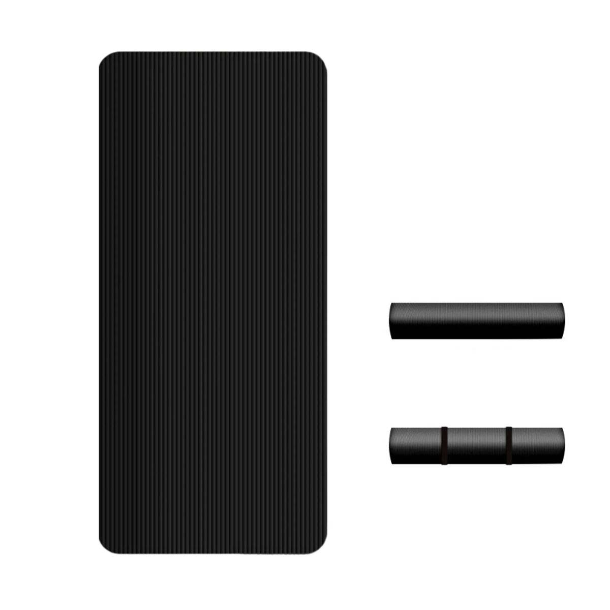 Thick NBR Yoga Mat with Non Slip Textured Surface 3