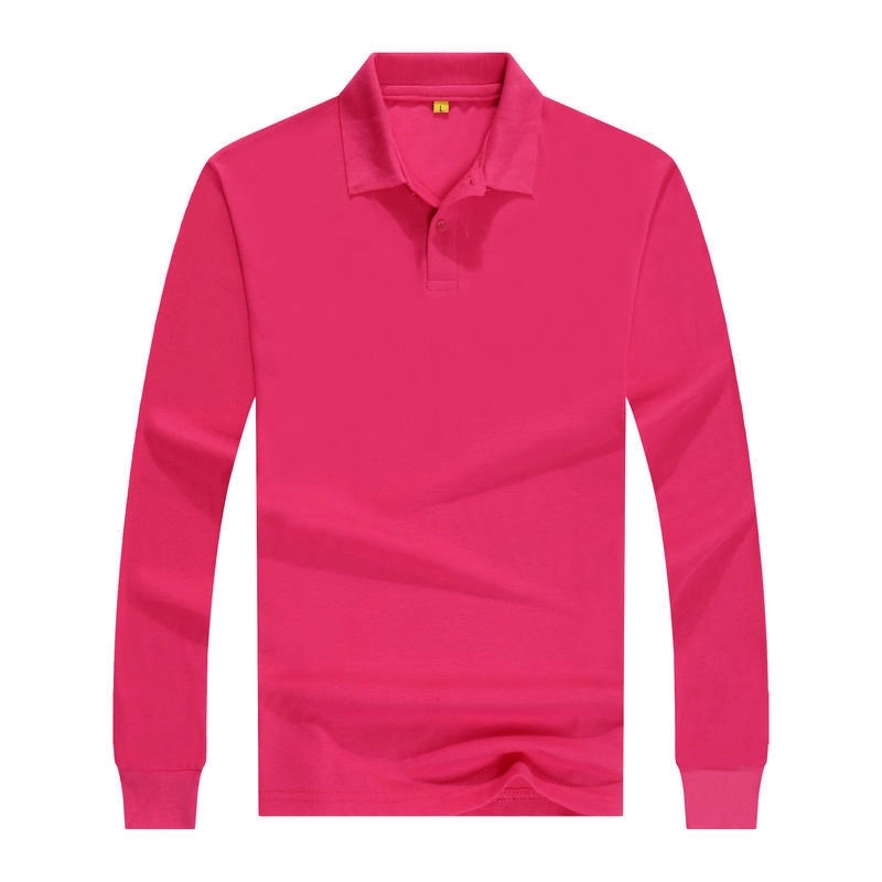 Custom Long-Sleeve Polo Shirts Sweatshirt Tops Pullover 3