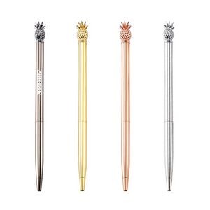 Slim Pineapple Metal Pen 2