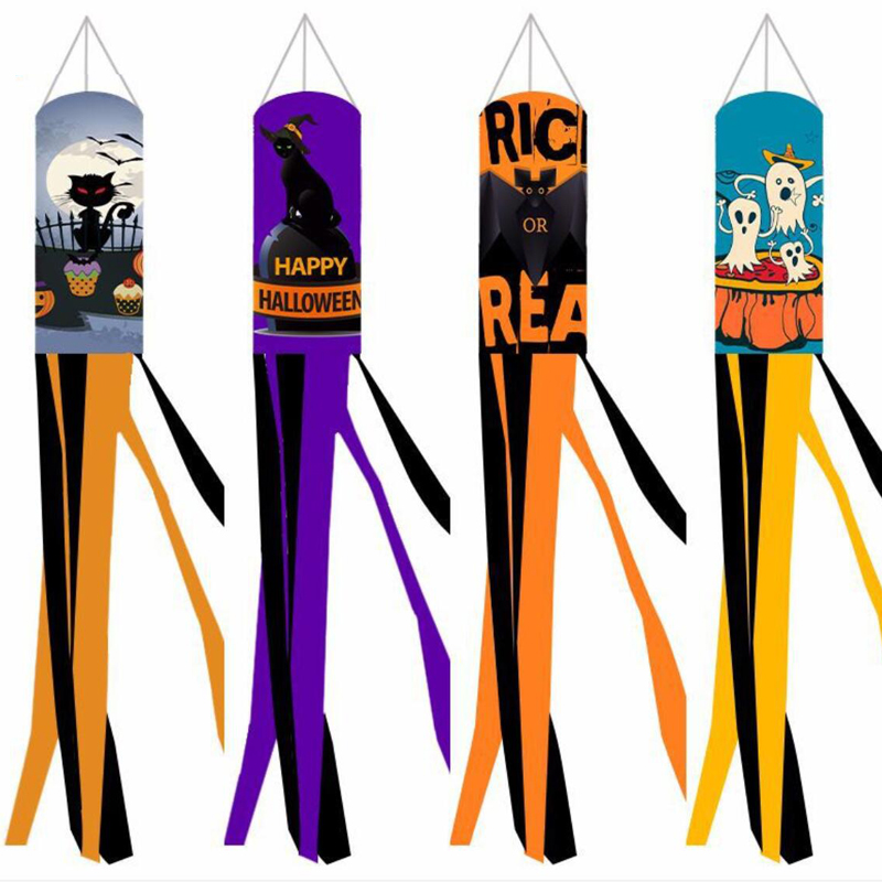 Halloween Hanging Decoration Flag Windsock 4
