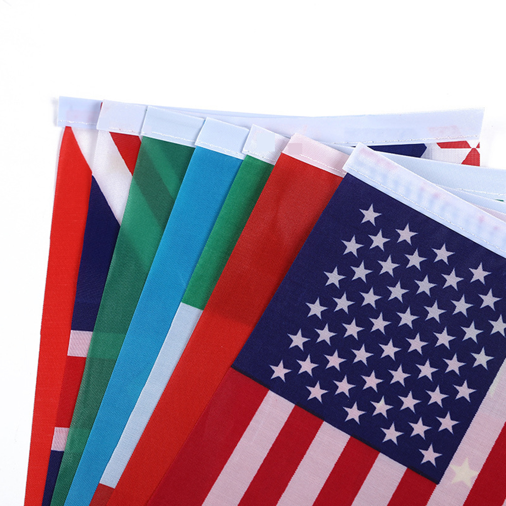 Qatar World Cup Football Fan National Hand Signal Flags 1