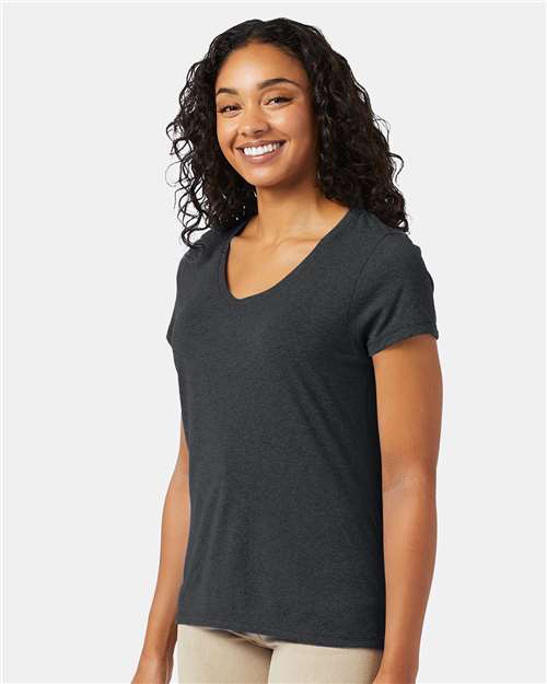 Women's Perfect-T Triblend V-Neck T-Shirt - 42VT 34