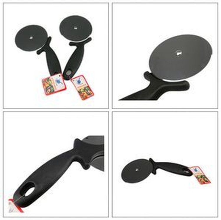 Black Handle Pizza Cutter 2