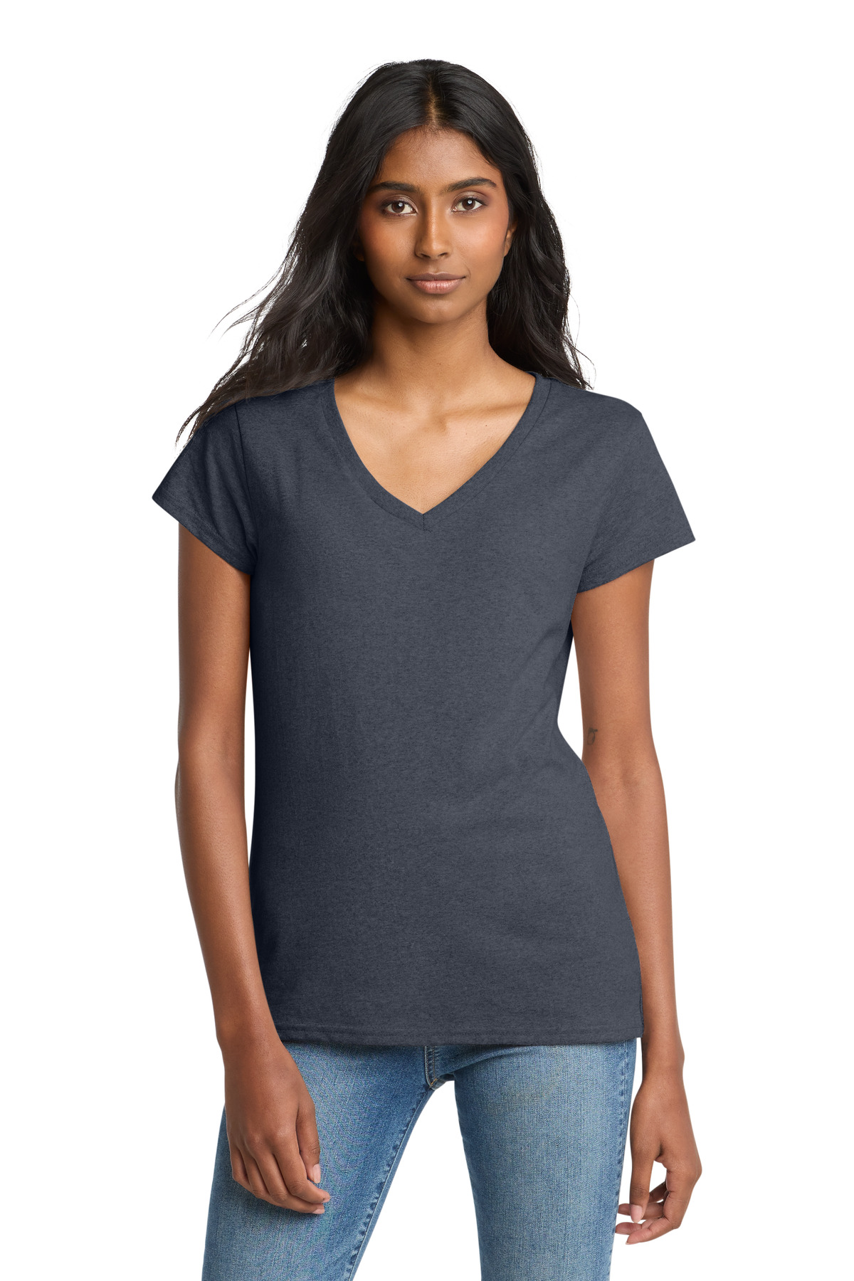District Women's Re-Tee V-Neck DT8001 51