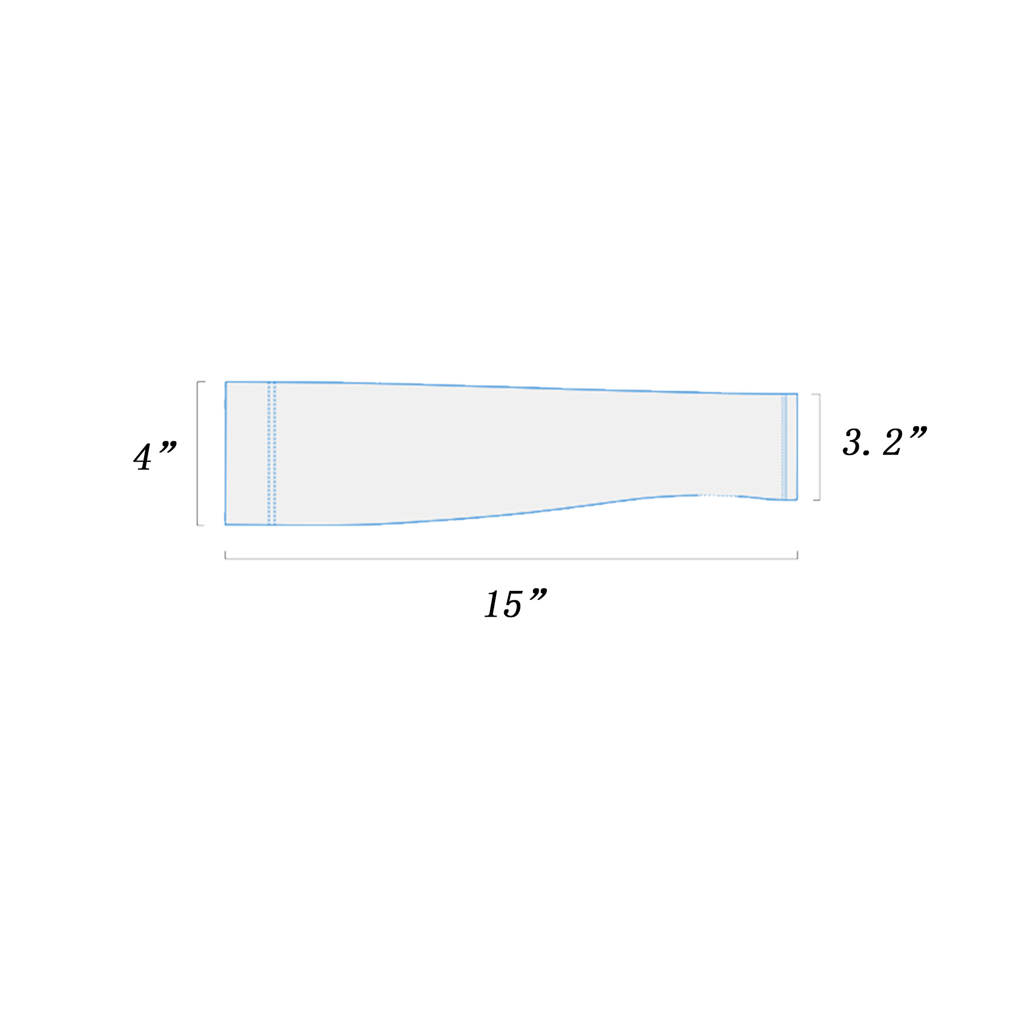 Outdoor UV-Resistant Solid-Color Ice-Silk Sleeve Cover 3