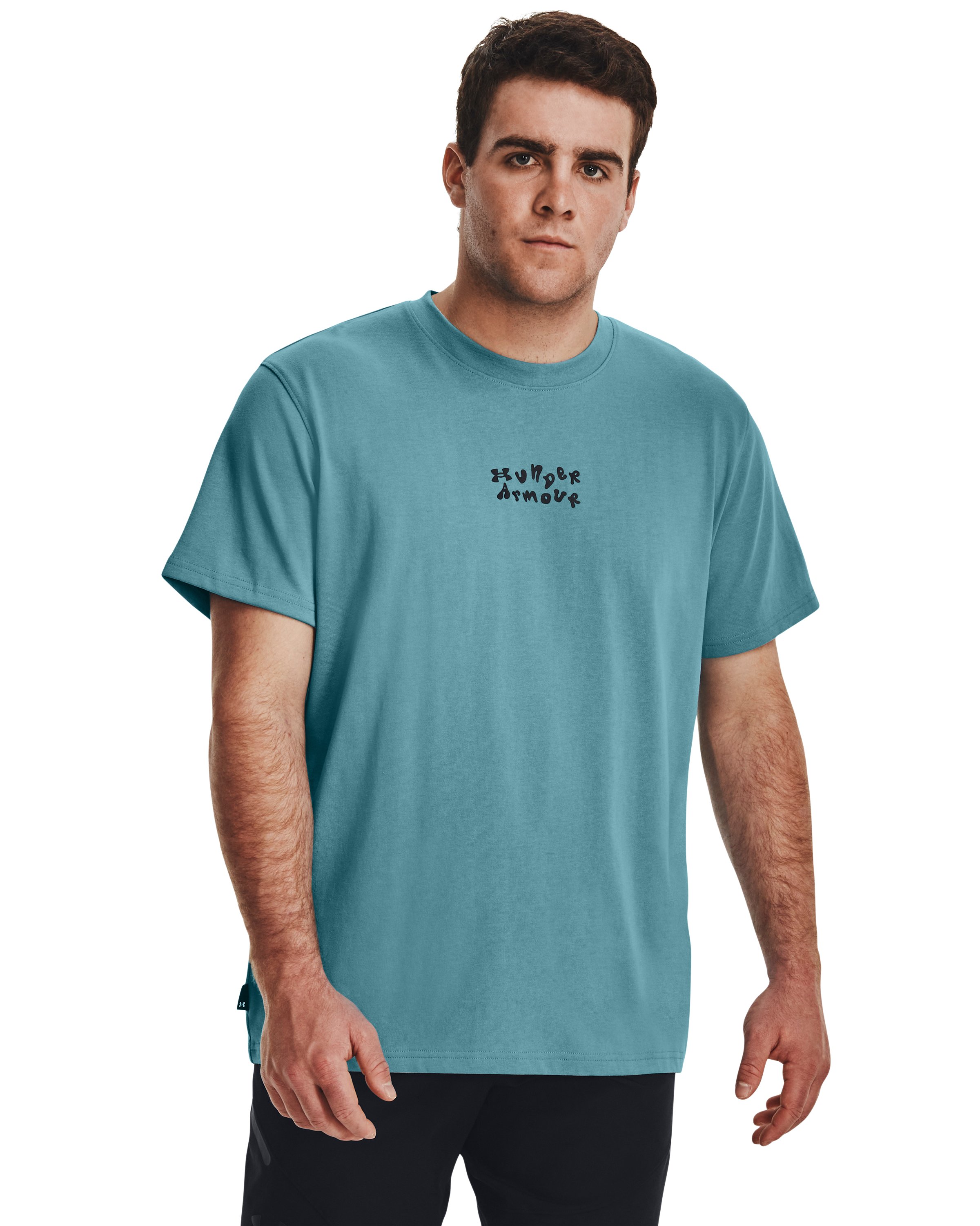 Men's UA Checkered Heavyweight Short Sleeve  1