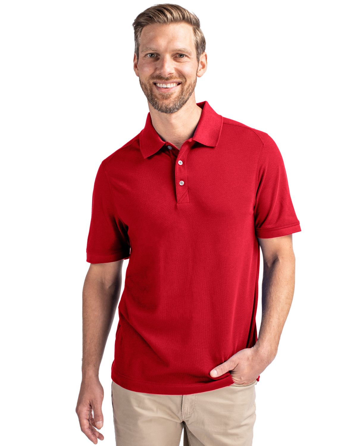 Cutter & Buck Advantage Epic Confidence Recycled Tri-Blend Pique Mens Big & Tall Polo Big & Tall 131
