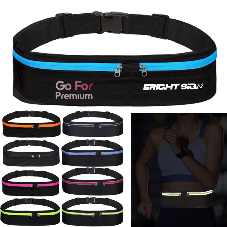 Sports Running Belt with Two Pockets 2