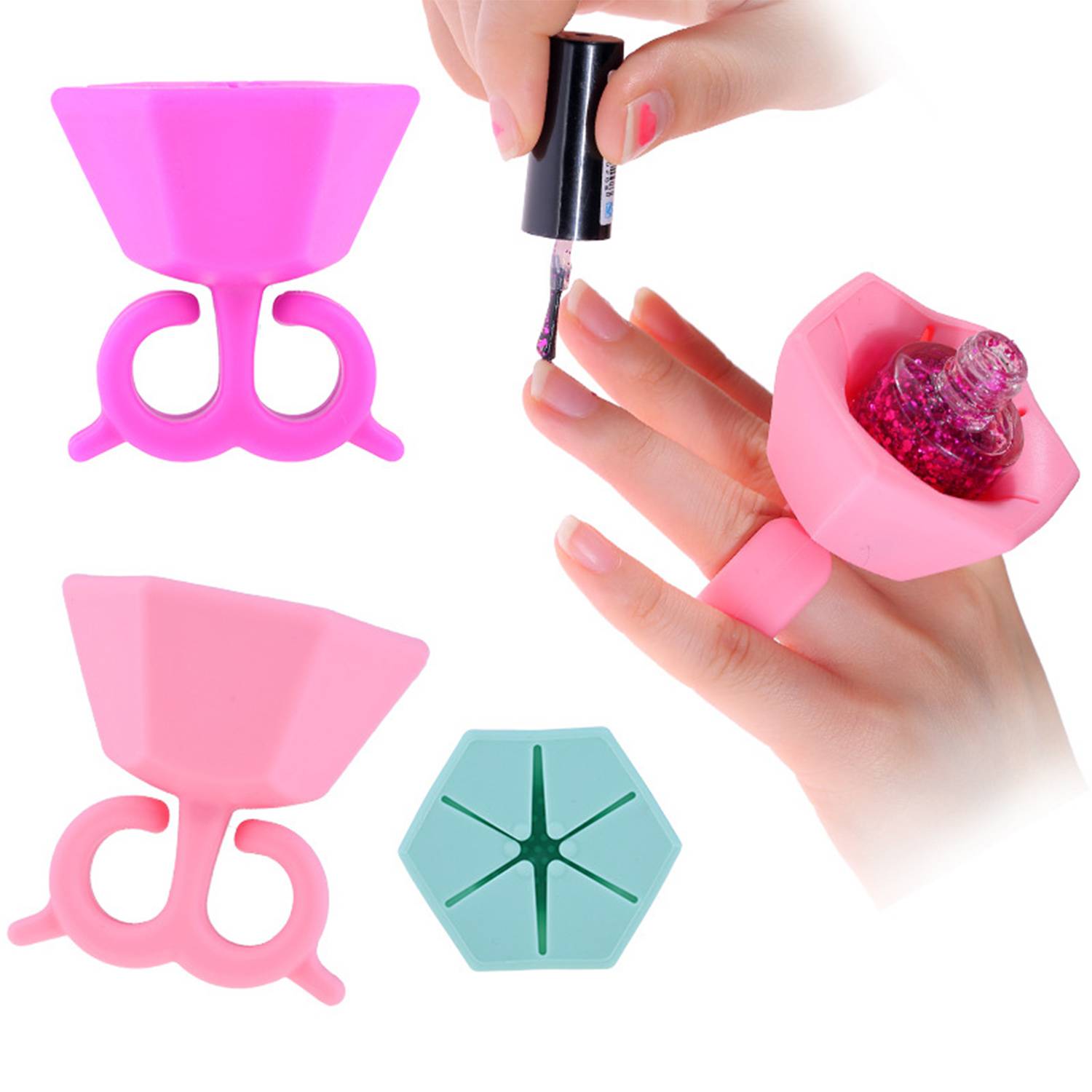 Nail Polish Holder Ring 4
