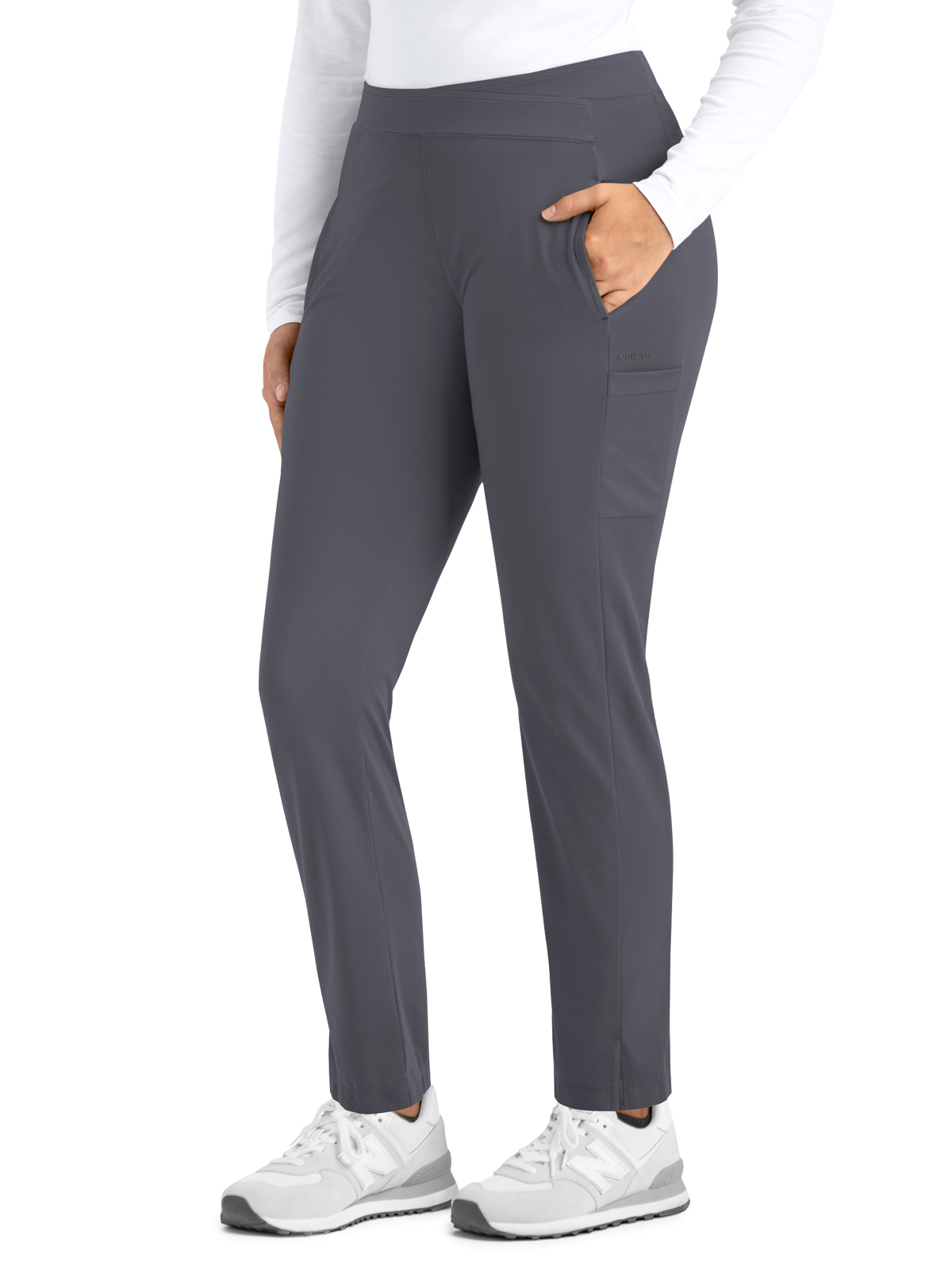 Maevn - Focus - Women's Four-Pocket Wrapped Waist Tapered Pant 7