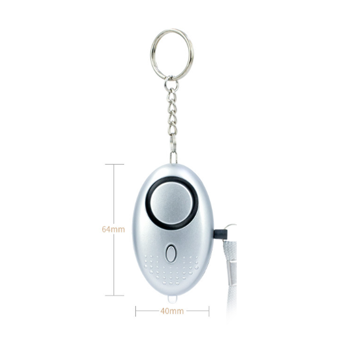 Personal Safety Alarm Keychain W/ Loud Siren and LED Light 5