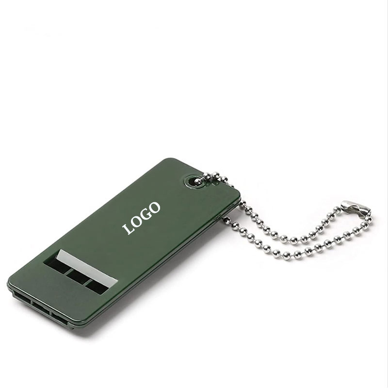 Outdoor Safety Survival Emergency Whistle w/Chain 1