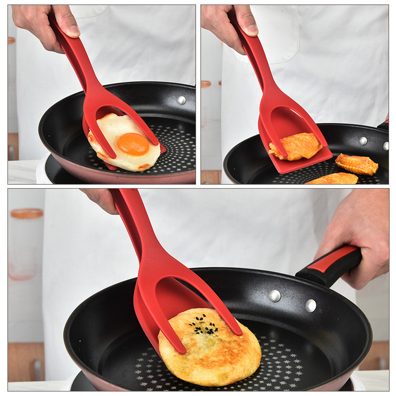Fried Egg Spatula With Food Clip 5