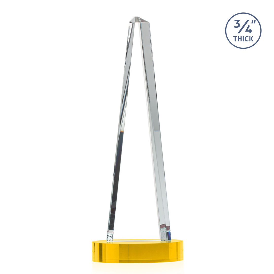 Majestic Tower VividPrint™ Award on Alberton Base - Gold 5