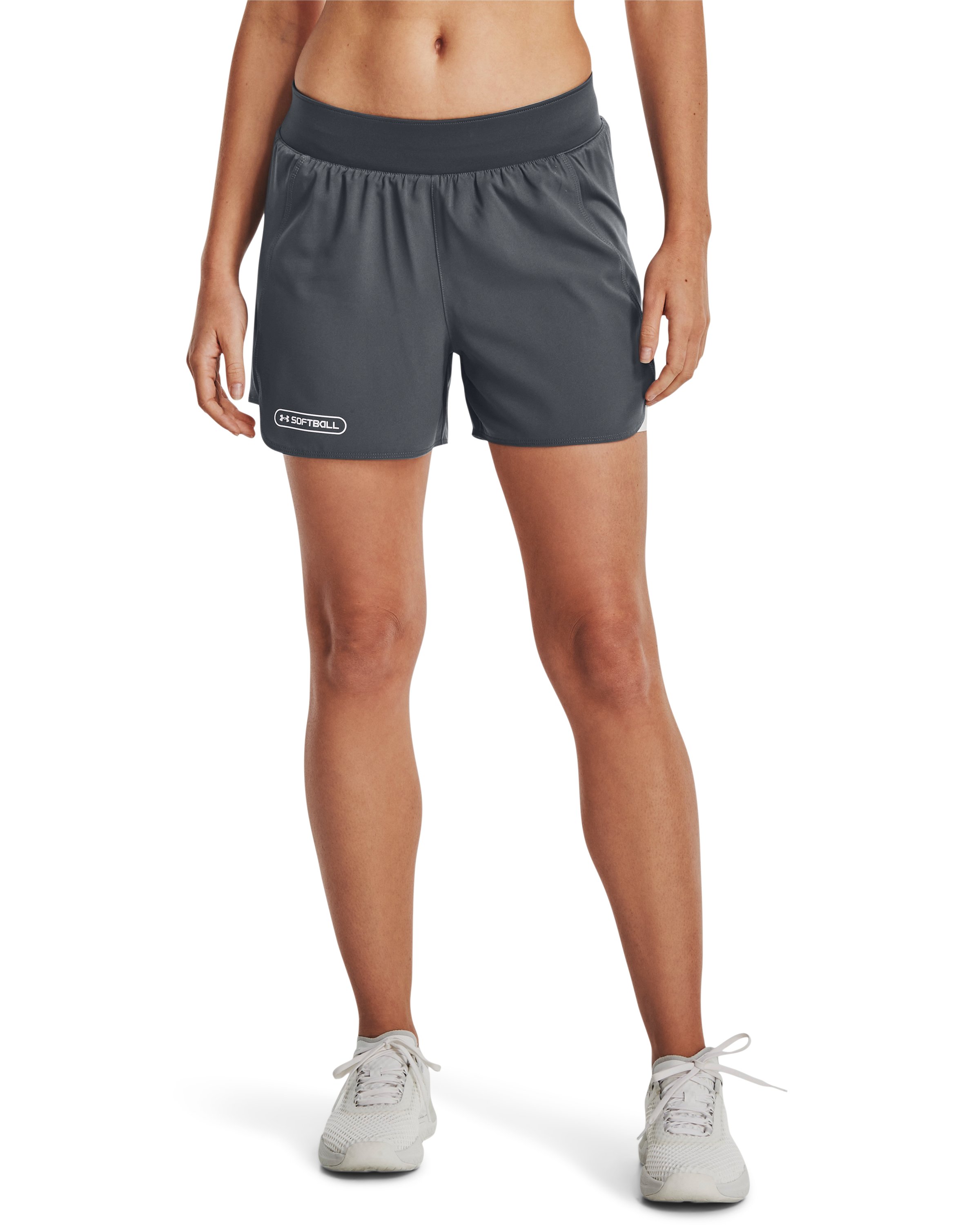UA 2-in-1 Women's Softball Shorts 3