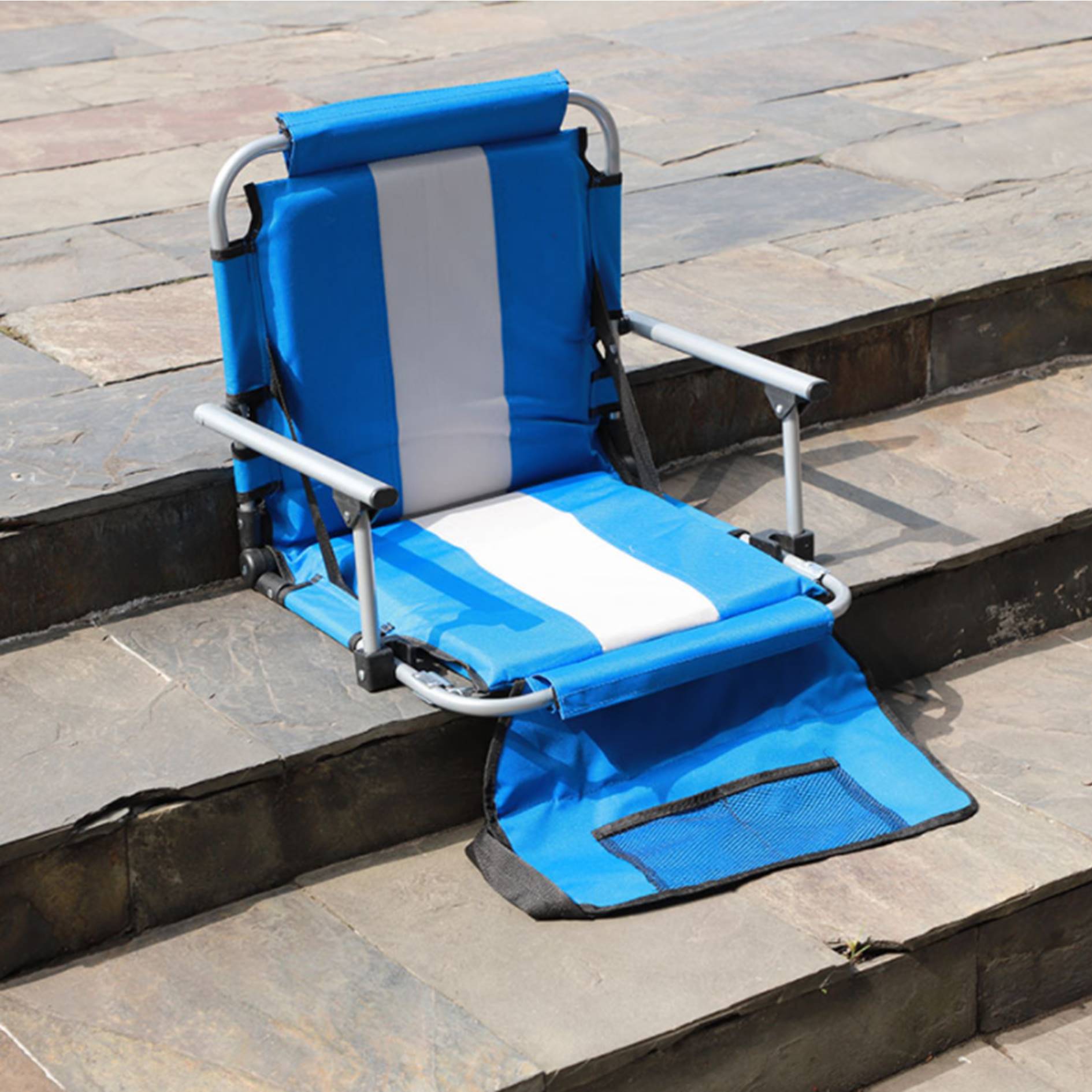 Folding Portable Stadium Back Support Chair 3