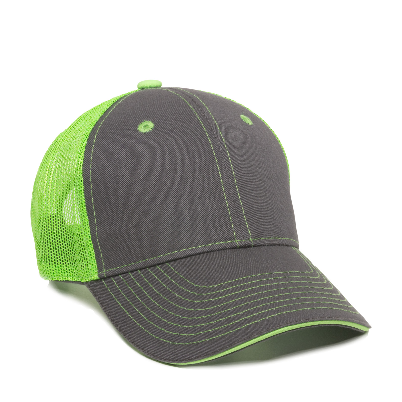 Garment Washed Trucker Hat 2